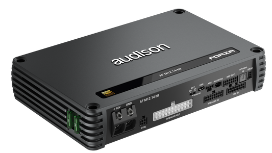 Audison AF M12.14 bit 12-Channel Class-D Amplifier – 60W × 12 RMS @ 4Ω Multi-Channel