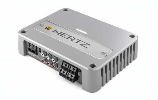 Hertz Venezia V4C 4-Channel Compact Marine Amplifier 760W RMS Class-D