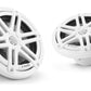 JL Audio M3-650X-S-Gw 6.5-inch Marine Coaxial Speakers, White Sport Grilles 93514