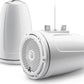 JL Audio M3-770ETXv3-Gw-C-Gw 7.7-inch Tower Coaxial System, White Classic Grilles 93535
