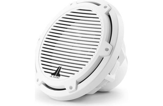 JL Audio M3-10IB-C-Gw-4 10-inch Marine Subwoofer, White Classic Grille 93527