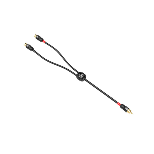 Metra TSX-Y2 2 Female to 1 Male RCA Y Adapter Cable