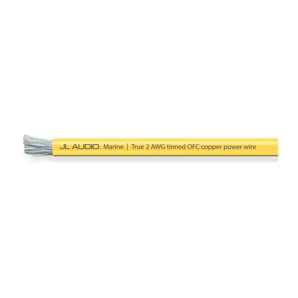 JL Audio ABYC Power Wire, 2 AWG, 50' (XM-YPW2-50) - 010-13461-00 (90408)