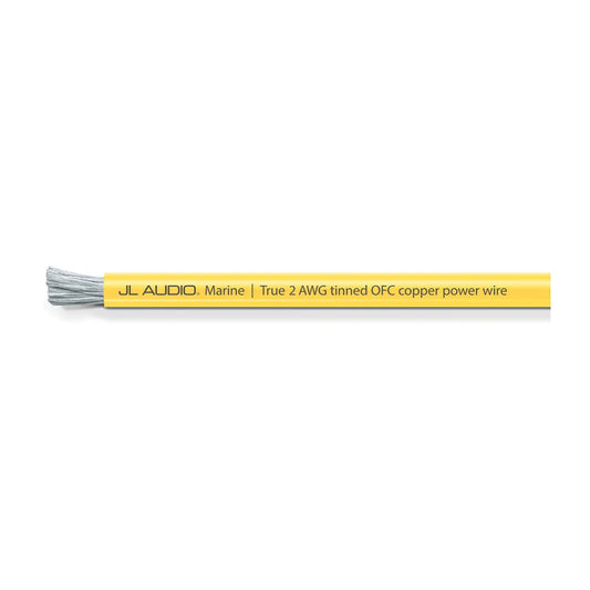 JL Audio ABYC Power Wire, 2 AWG, 50' (XM-YPW2-50) - 010-13461-00 (90408)