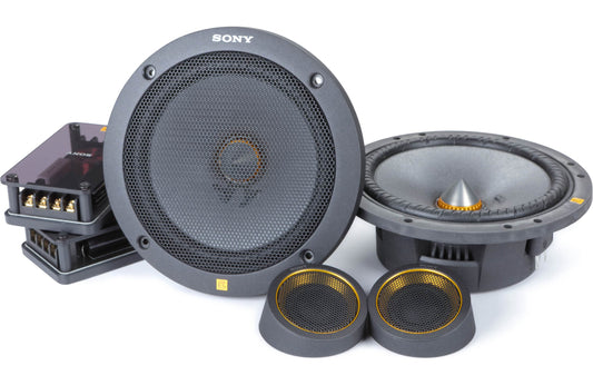 Sony Mobile ES XS-162ES 6.5" 90W RMS 4Ω 2-Way Component Speakers (Pair)