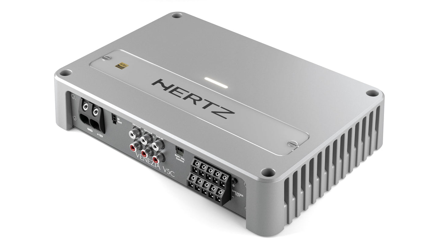 Hertz Venezia V5C Compact 5-Channel Marine Amplifier 1010W RMS Class-D