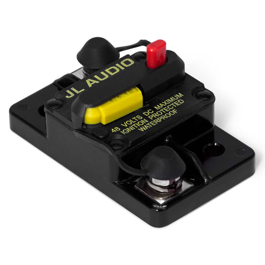 JL Audio Waterproof Ignition Protected Circuit Breaker, 80 Amp (XMD-MCB-80) - 010-13685-00 (90948)