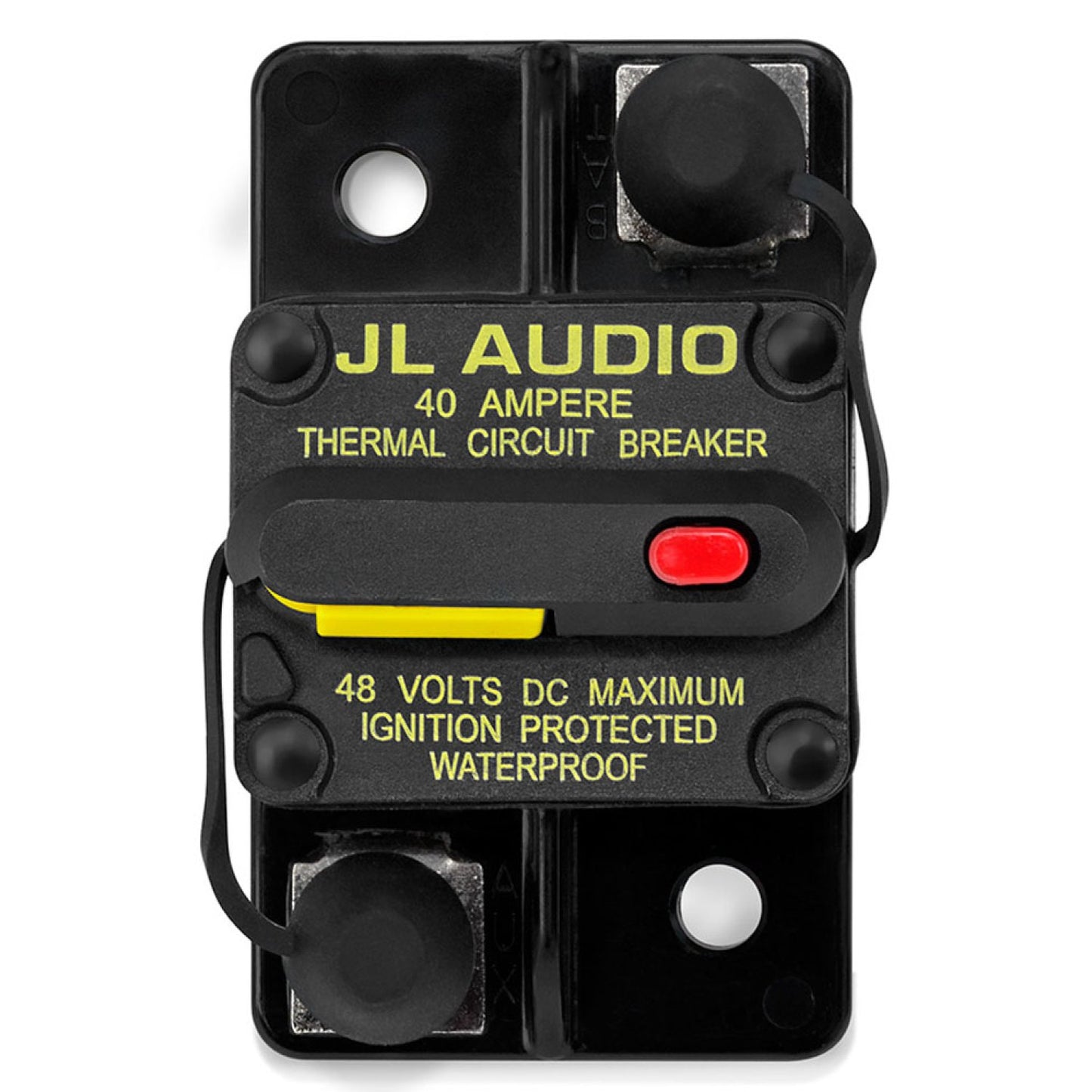 JL Audio Waterproof Ignition Protected Circuit Breaker, 40 Amp (XMD-MCB-40) - 010-13682-00 (90945)