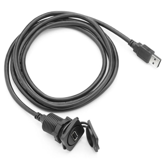 JL Audio Panel-Mount Audio Connector, USB Port for Panel-Mounting (XMD-USB1X-PNL) - 010-13563-00 (90687)