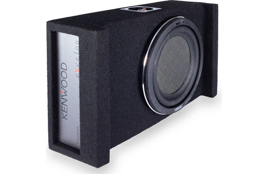 Kenwood eXcelon P-XW1002B 10" Sealed Down-Firing Subwoofer Enclosure (4Ω) 250W