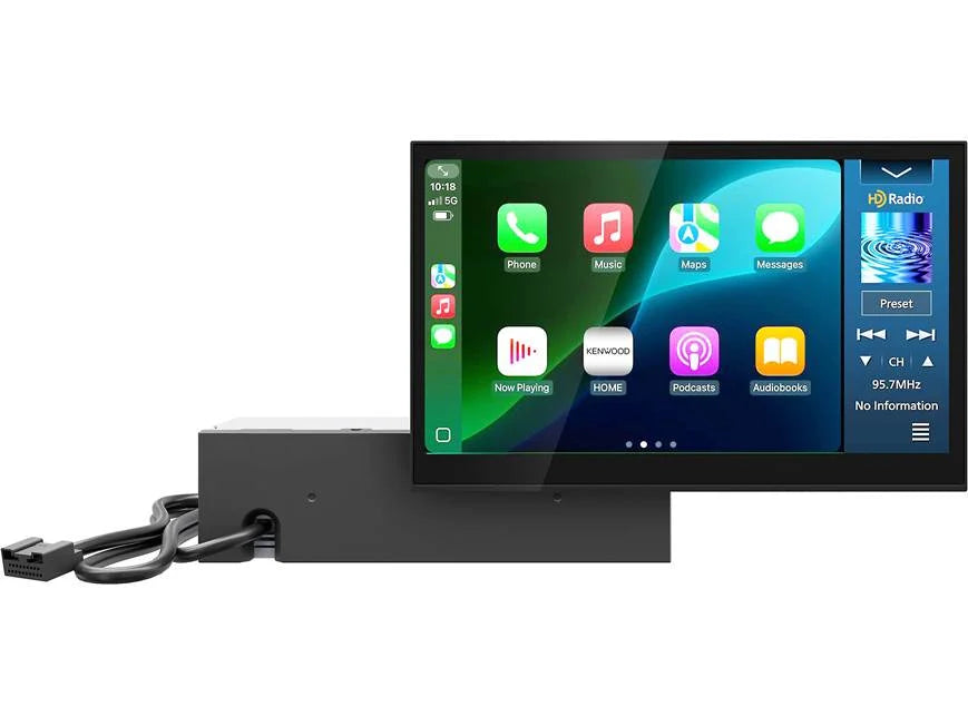 Kenwood DAX8000S 8″ HD Flush-Mount Multimedia Receiver with Wireless CarPlay & Android Auto