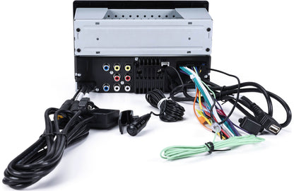 Kenwood DMX40S Mechless 6.8" AM FM Bluetooth Car Stereo- + SiriusXM SXV300V1 Satellite Tuner