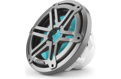JL Audio M3-10IB-S-Gm-i-4 10-inch Marine RGB LED Subwoofer, Gray Sport Grille 93529
