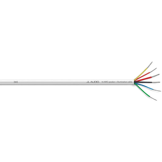 JL Audio White Multifunction Cable, 250' (XM-WHTMFC-250) - 010-13423-00 (90956)