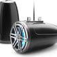 JL Audio M3-770ETXv3-Sb-S-Gm-i 7.7" RGB LED Tower Coaxial System, Gray Sport Grilles 93537