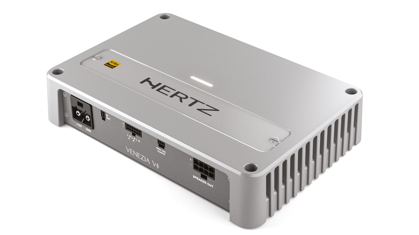 Hertz Venezia V4 4-3-2 Multi Channel Marine Amplifier 1160W RMS Class-D