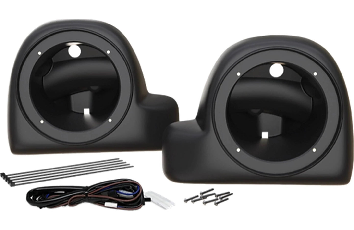 Kenwood CA-POD14AC Lower Fairing Speaker Pod Kit for 2014+ Air Cooled Harley-Davidson