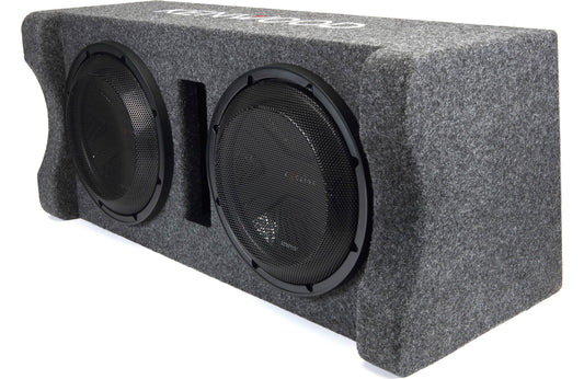 Kenwood eXcelon P-XW1221D Dual 12" Sealed Subwoofer Enclosure (2Ω) 600W