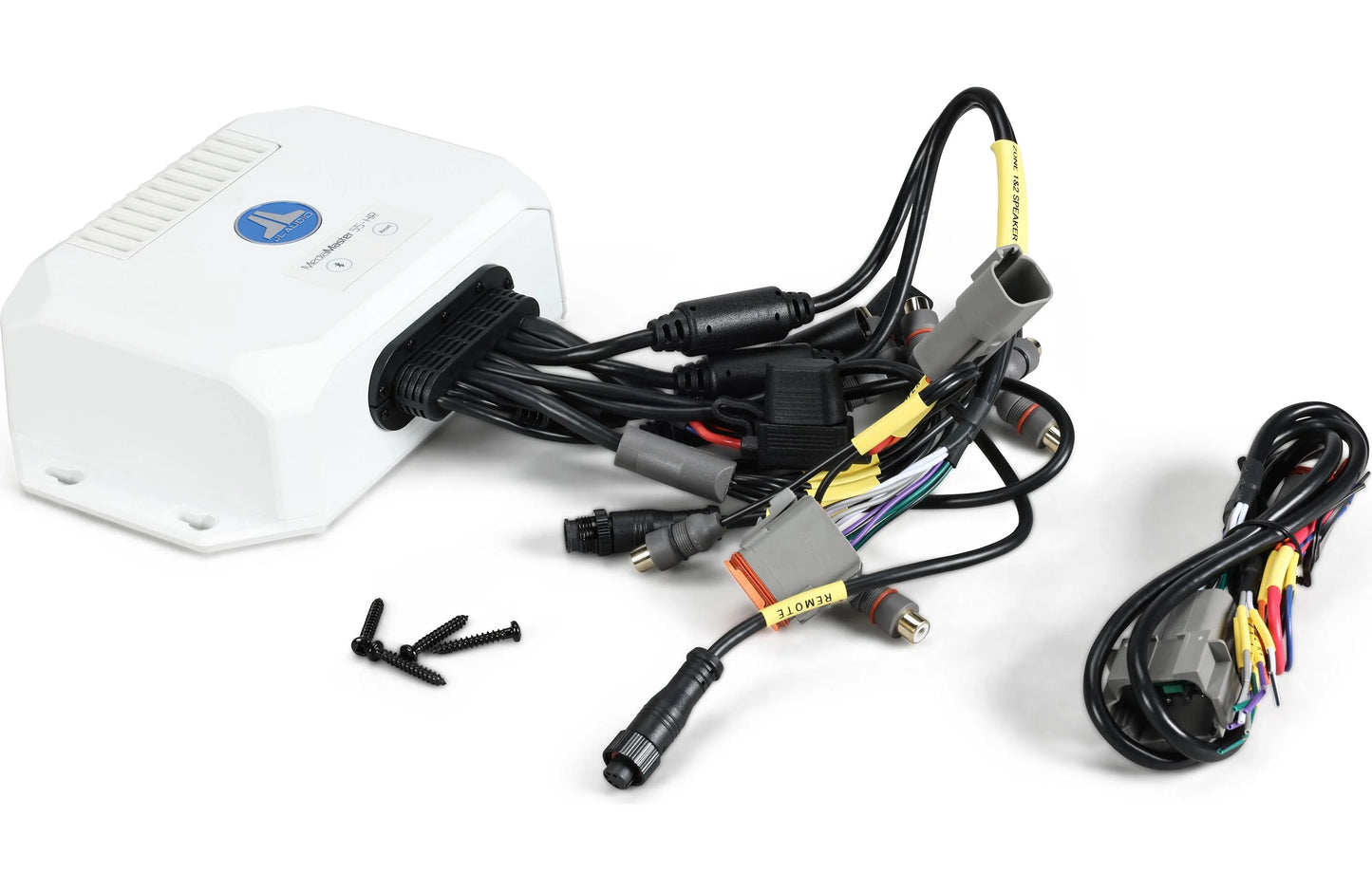 JL Audio MM55-HR Hidden Marine Source Unit w/ 4-Channel Amp 010-03372-00 (99977)