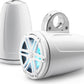 JL Audio M3-770ETXv3-Gw-S-Gw-i 7.7" RGB LED Tower Coaxial System, White Sport Grilles 93539