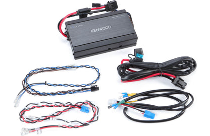 Kenwood eXcelon Motorsports XM160-2-98 Harley Plug & Play 2-Channel Amplifier – 160W RMS Total