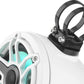 JL Audio M6-650VEX-Gw-S-GwGw-i 6.5-inch Lighted Tower Coaxial Speakers, White Sport Grilles 93412