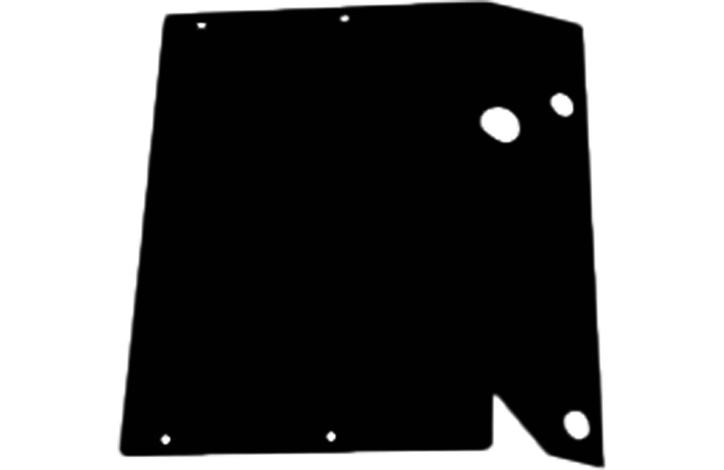 Kenwood CA-PLT98RG Amplifier Mounting Plate for 1998–2013 Harley Road Glide