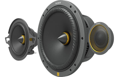 Sony Mobile ES XS-163ES 6.5" 90W RMS 4Ω 3-Way Component Speakers (Pair)