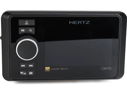 Hertz CAPRI H100 4.3" Color Marine Digital Media Receiver with 4-Zone Audio Control