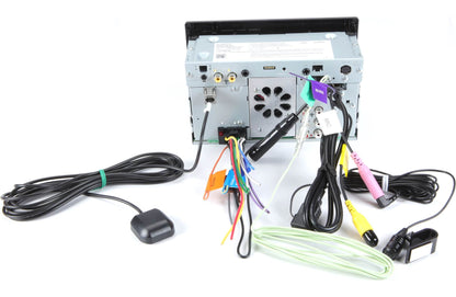 Kenwood eXcelon DMX809S 6.75″ Digital Multimedia Receiver with Wireless CarPlay, Android Auto, HD Radio + SiriusXM SXV300V1 Satellite Tuner