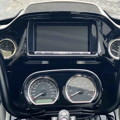 95-9701 METRA Harley-Davidson 2014-Up Double-DIN Fairing Radio Installation Kit (L-Chassis)