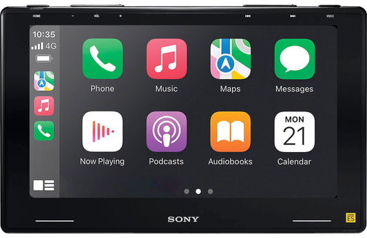 Sony XAV-9500ES 10.1" Wireless CarPlay & Android Auto Floating Single-DIN Receiver