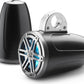 JL Audio M3-770ETXv3-Sb-S-Gm-i 7.7" RGB LED Tower Coaxial System, Gray Sport Grilles 93537