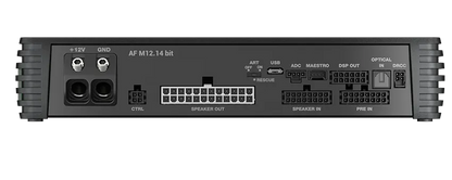 Audison AF M12.14 bit 12-Channel Class-D Amplifier – 60W × 12 RMS @ 4Ω Multi-Channel