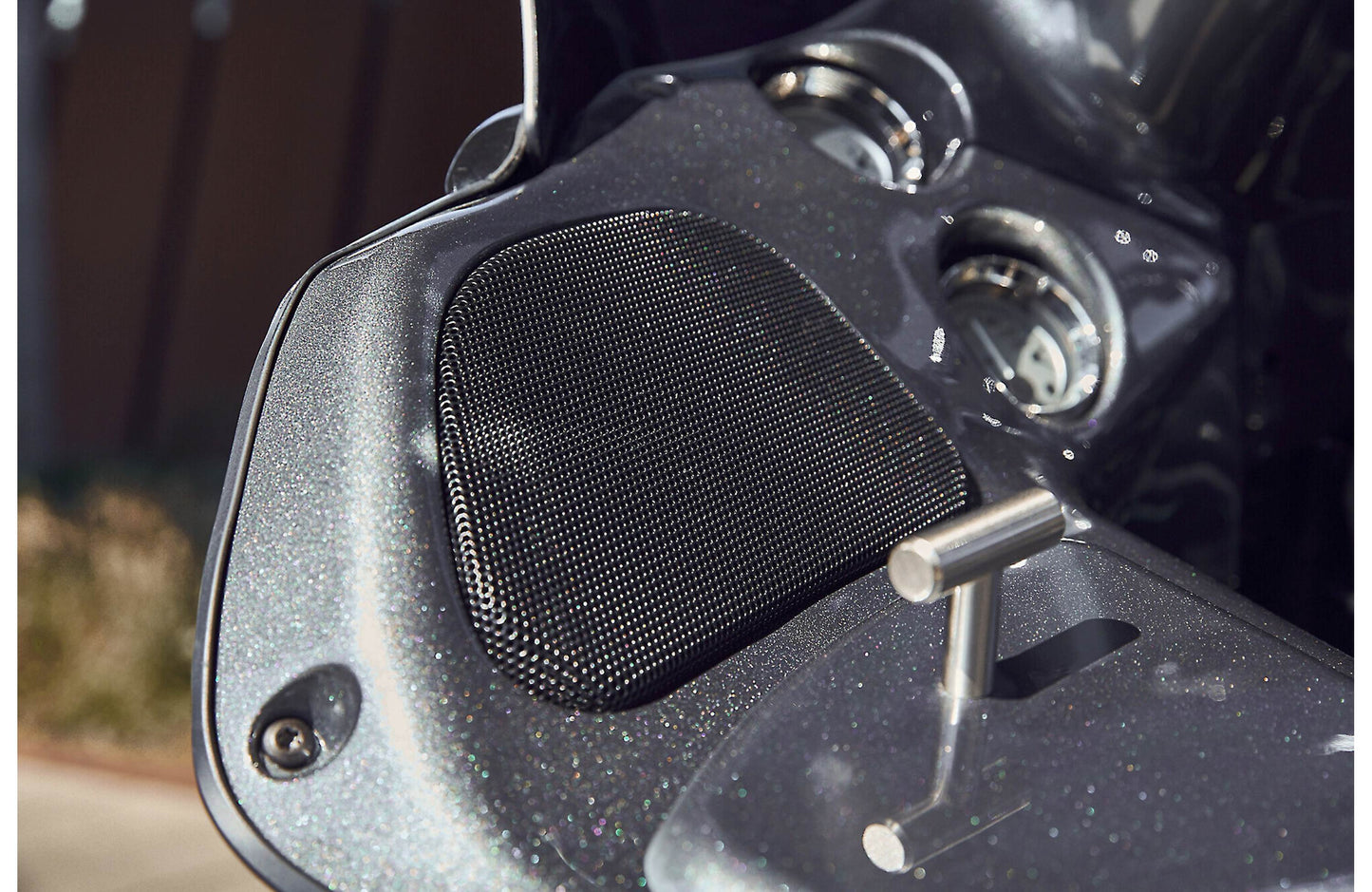 Kenwood CA-GRL98RG Fairing Speaker Grille Kit for 1998–2013 Harley Road Glide