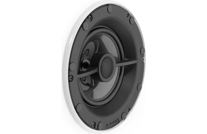 JL Audio M6-650X-L-GwSw-Single 6.5-inch Marine Coaxial Speaker, White Luxe Grille 93912