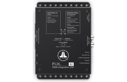 JL Audio FiX-82 OEM Integration DSP 8-Channel Processor 010-03102-00 (98400)