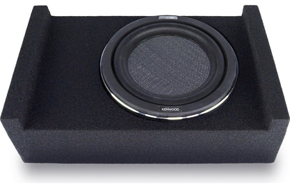 Kenwood eXcelon P-XW1002B 10" Sealed Down-Firing Subwoofer Enclosure (4Ω) 250W