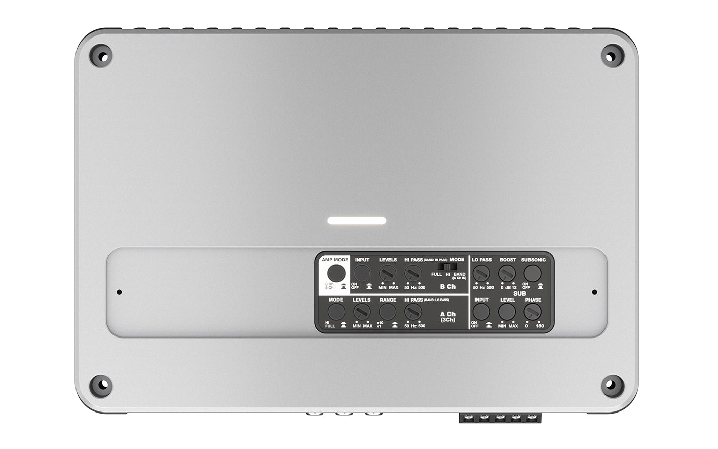 Hertz Venezia V5C Compact 5-Channel Marine Amplifier 1010W RMS Class-D