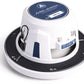 JL Audio M6-650X-C-3Gw 6.5-inch Tower Coaxial Speakers, White Classic Grilles 93687