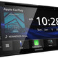 Kenwood DDX5707S 6.8" AM FM BT DVD Car Stereo- Apple CarPlay, Android Auto + CMOS-130 Backup Camera