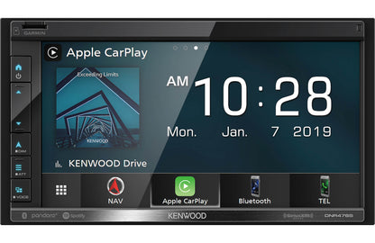 Kenwood DNR476S AM FM BT Garmin Nav. Stereo | Plus CMOS-130 Backup Camera