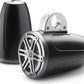 JL Audio M3-770ETXv3-Sb-S-Gm 7.7 Inch Tower Coaxial System, Gray Sport Grilles 93536
