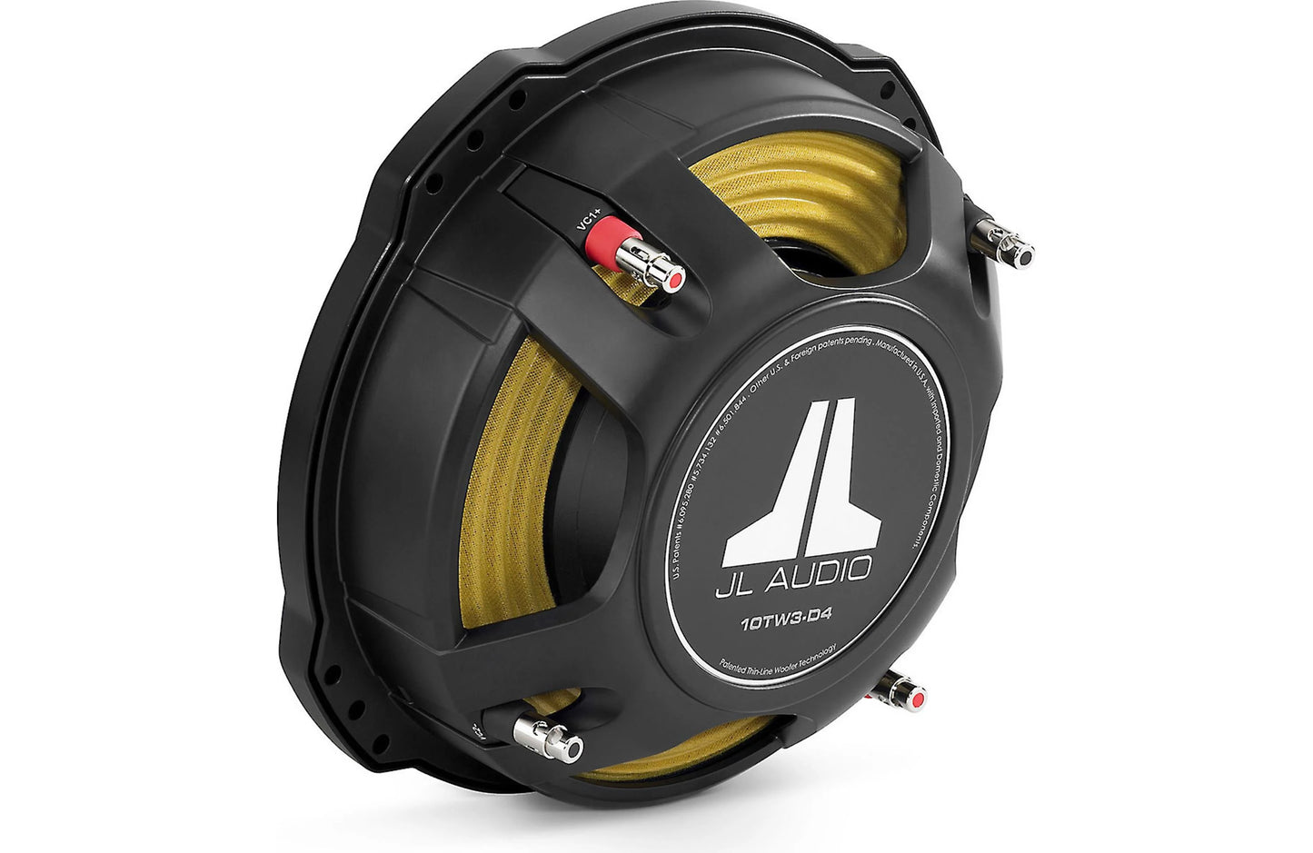 JL Audio 10TW3-D4 10" inch Subwoofer, 4 Ohm, Dual Voice Coil, 400 Watts 92184