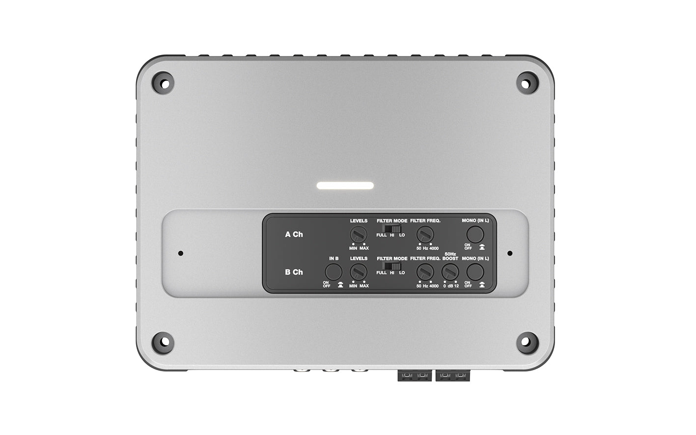 Hertz Venezia V4C 4-Channel Compact Marine Amplifier 760W RMS Class-D