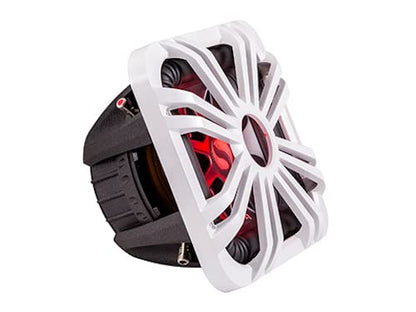 Kicker 10-inch (25cm) Square Subwoofer Grille for 11S10L7 LED White