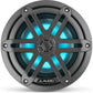 JL Audio M3-650X-S-Gm-i 6.5-inch RGB LED Marine Coaxial Speakers, Gray Sport Grilles 93513