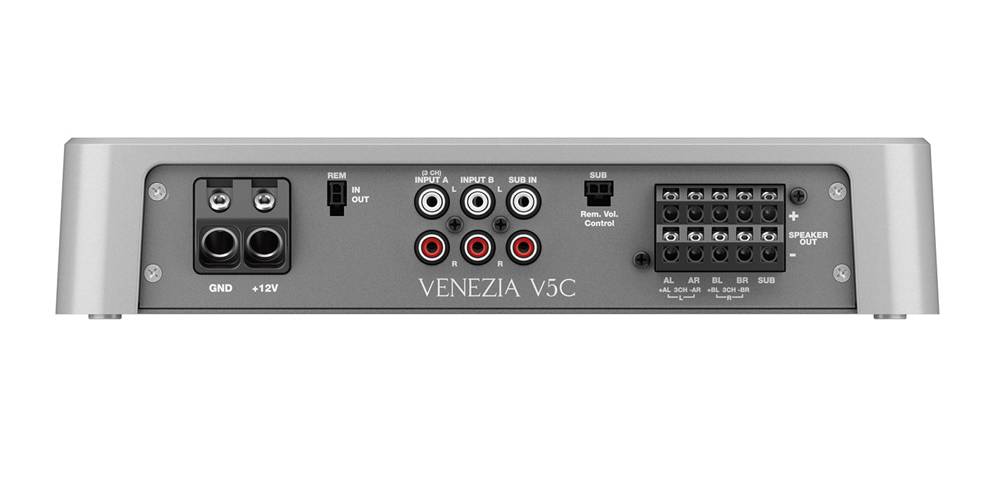 Hertz Venezia V5C Compact 5-Channel Marine Amplifier 1010W RMS Class-D