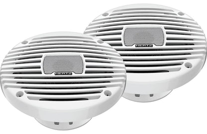 Hertz HEX 6.5 M-TW 6.5" 100W RMS 4-Ohm Marine Coaxial Speakers White Grilles (Pair)