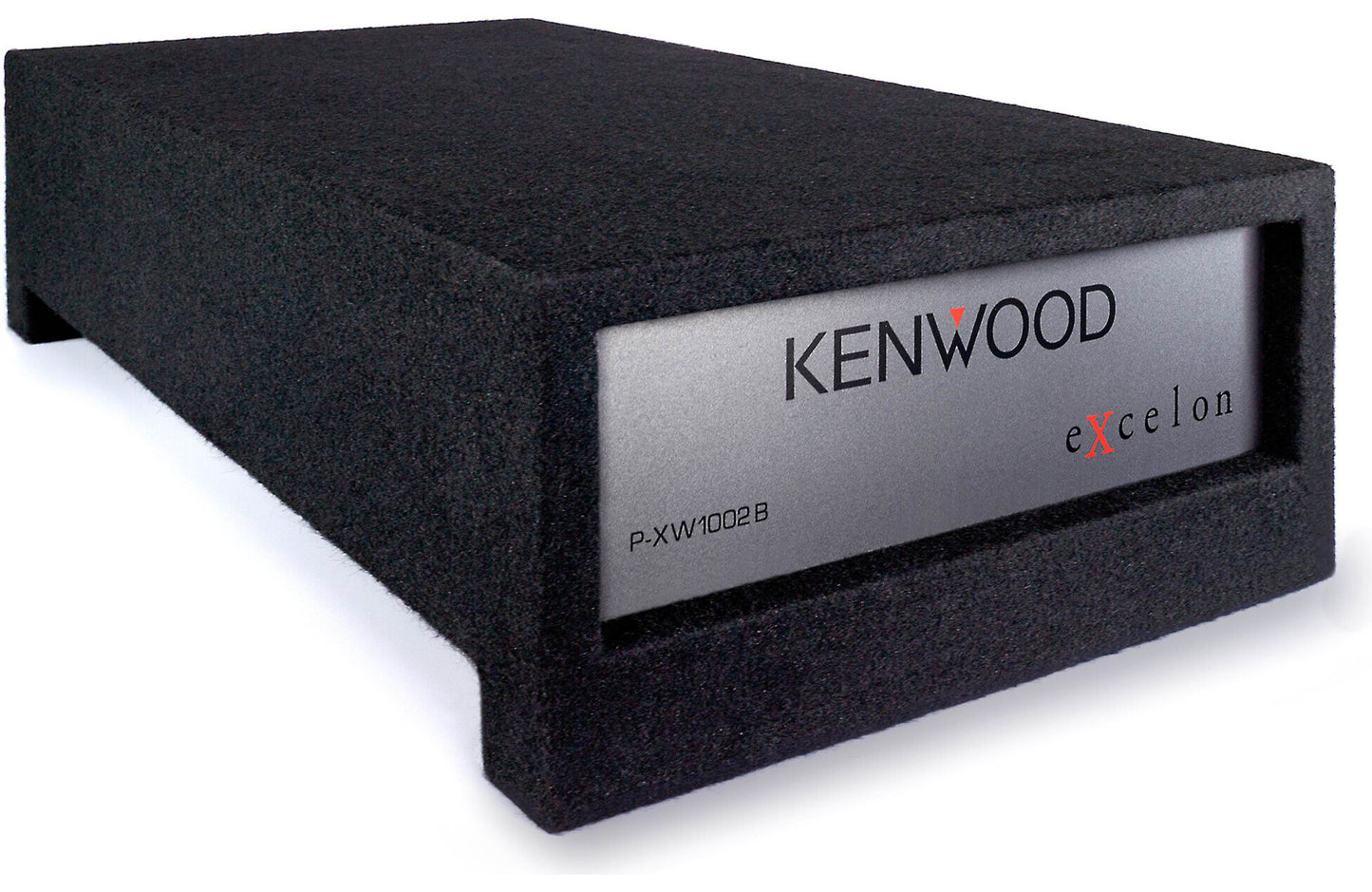 Kenwood eXcelon P-XW1002B 10" Sealed Down-Firing Subwoofer Enclosure (4Ω) 250W